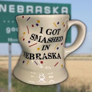Vintage Novelty Nebraska Mug